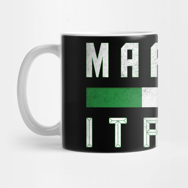 Marche / Italian Region Typography Design by DankFutura